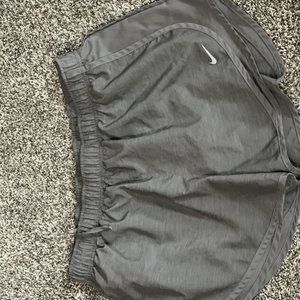 Grey Nike Running Shorts